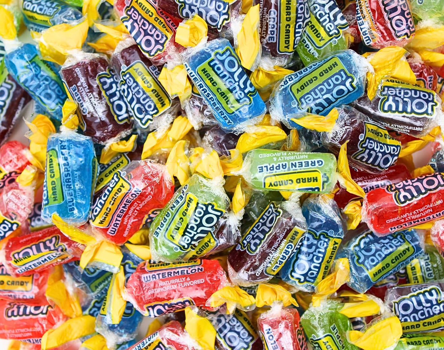 Grandys Candys Jolly Rancher Bulk Assortment, Individually Wrapped, 3 Pound, Blue
