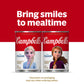 Campbell's Kids Soup, Disney Frozen, Princess-shaped pasta in chicken soup, 10.5 Ounce Can (Pack of 12)