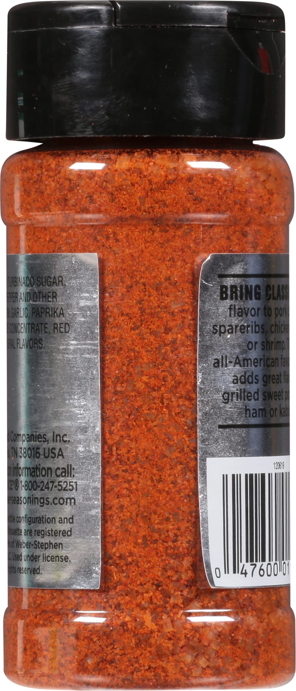 Weber Classic Bbq Rub, 3.25 Ounce Shaker