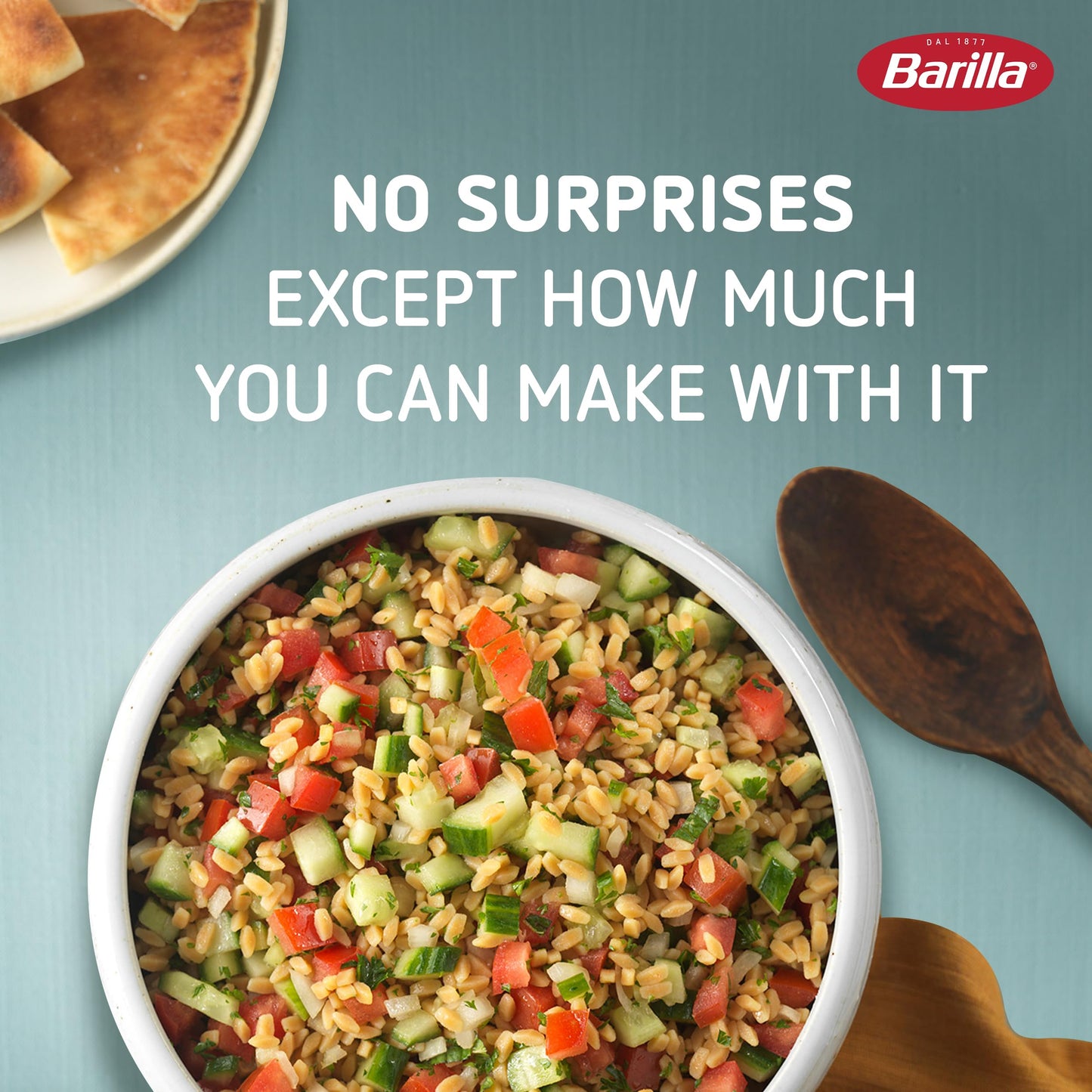 Barilla Chickpea,Orzo, 10Oz (Pack Of 8)