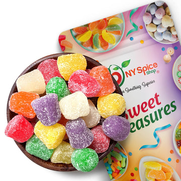 NY SPICE SHOP Assorted Spice Drops - Spice Drops - Gum Drops Candy - Gum Drops - Gumdrops - Spiced Gum Drops - Gumdrops Candy - 