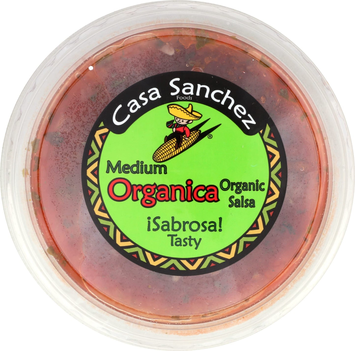 CASA SANCHEZ Organic Medium Salsa, 15 OZ