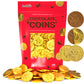 Fruidles Milk Chocolate Coins - Gold Half Dollar, Nut Free, Non-GMO, Kosher Dairy, 100 Count