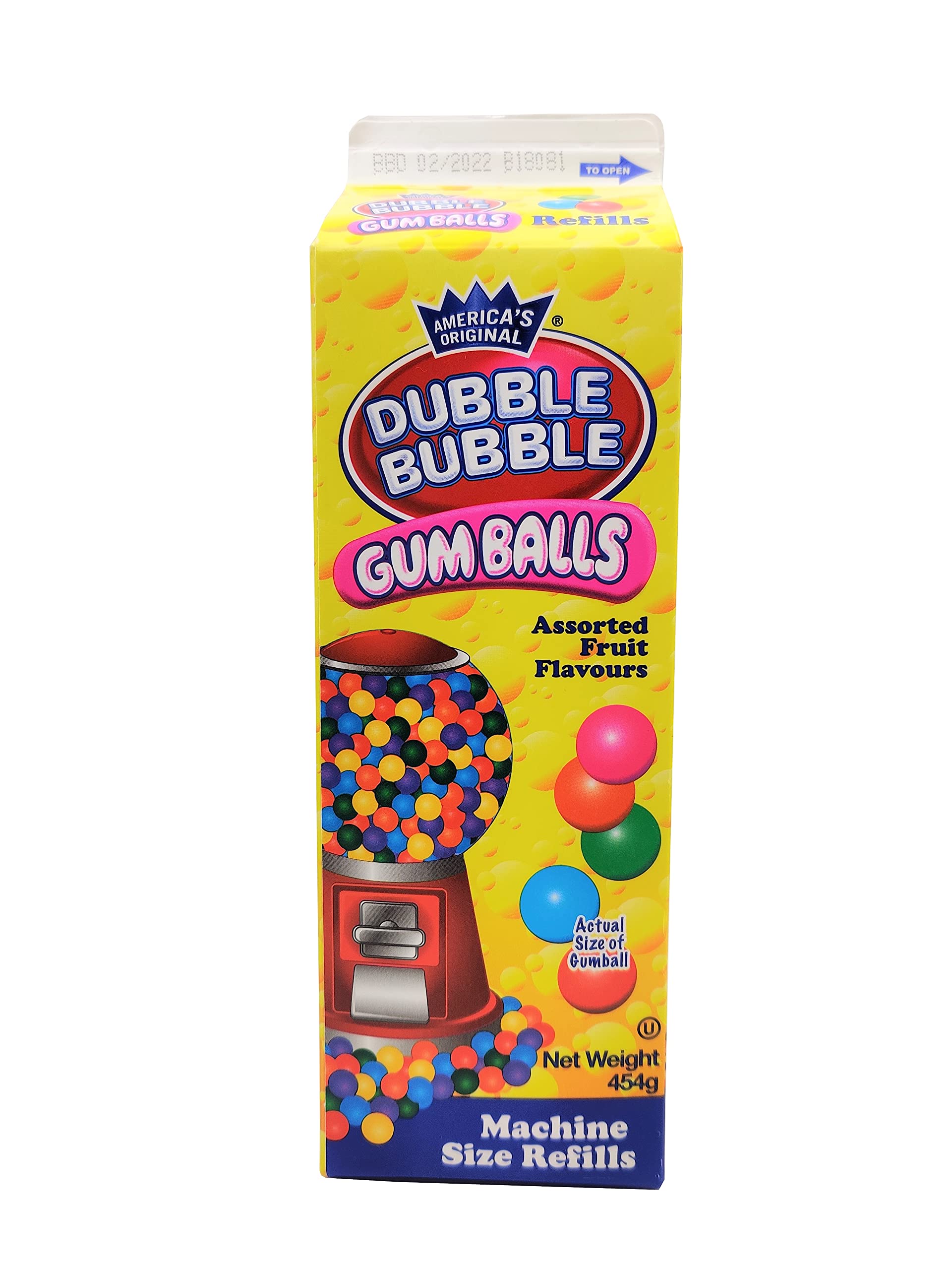 Dubble Bubble Gumballs  20oz Carton (1)