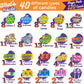 Mexican Candy Variety Pack 120 pieces  Authentic Dulces Mexicanos  Perfect for Piatas  Includes Vero  Lucas  Pulparindo. Spicy  Sweet and Sour Assortment Mix Candy  Fiesta  Birthdays