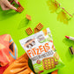 Lenny & Larrys FITZELS Protein Pretzels, Chilli Lime, 20g Plant-Based Protein, 3 oz Each (Pack of 8)