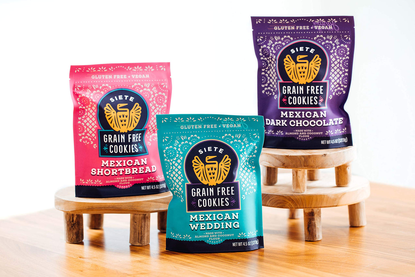 Siete Gluten Free Mexican Wedding Cookies | Vegan | Grain Free | Non Gmo | Dairy Free | Made With Almond Flour & Coconut Oil | 4