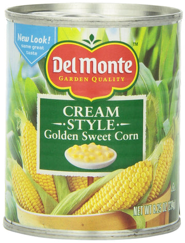 Del Monte Cream Style Corn, 8.25 Ounce (Pack of 12)