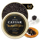 Overnight Guaranteed  BESTER enhanced Russian Osetra Sturgeon Black Caviar - (8.8 oz-250g) - Malossol Ossetra Black Roe - enhanced Quality  Traditional Style  Imported. Free blinis and 2 spoons.