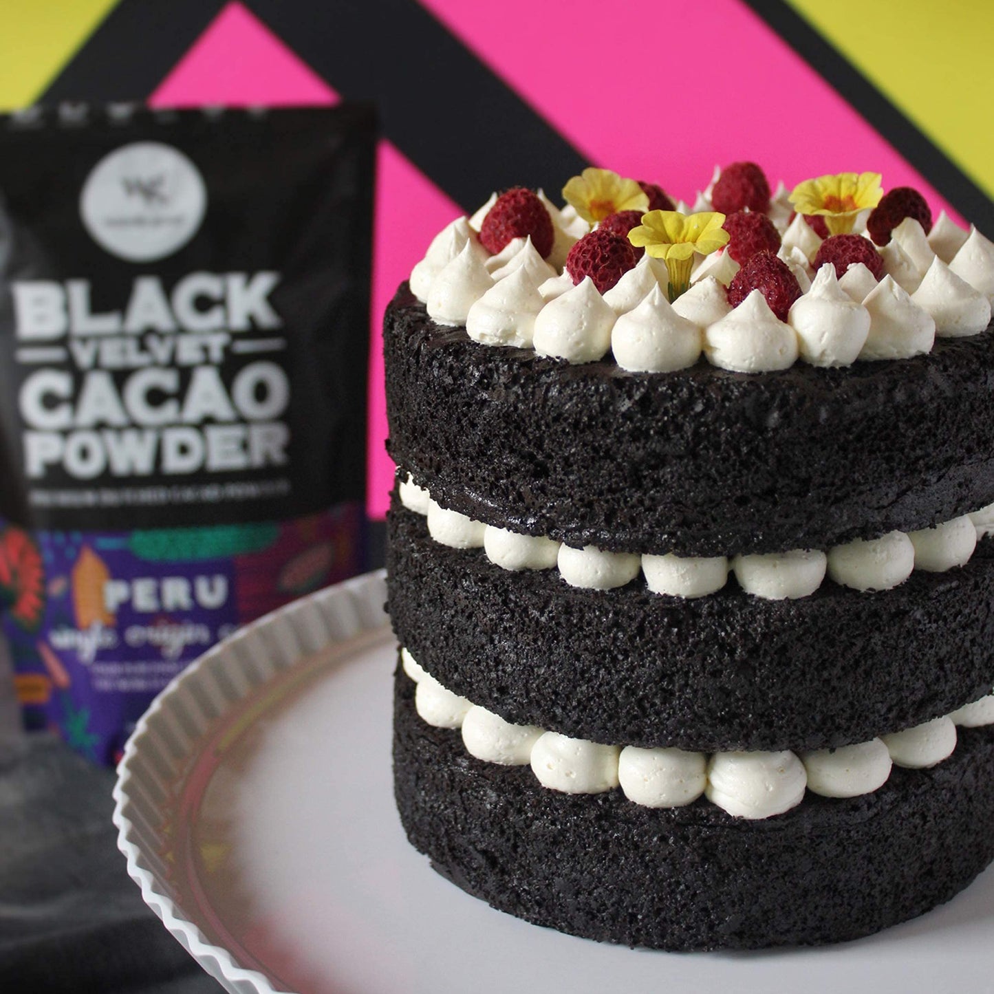 Weirdo Good Organic Black Velvet Cacao Powder, Ultra-Dutched Cocoa, 14 oz.