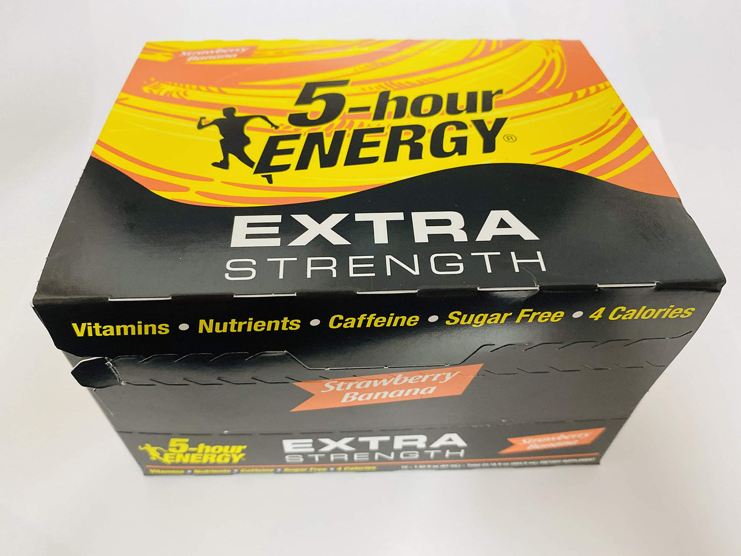 5-hour ENERGY Shot  Extra Strength  Strawberry Banana  1.93 Ounce  12 Count
