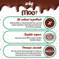 Moo Chocolates Organic Dark Chocolate Mini Bars With Salted Caramel 0.7Oz, 28 Ct (Pack Of 2) | Usda Organic, Non-Gmo | 100 Calor