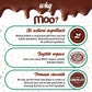 Moo Chocolates Organic Milk Chocolate Mini Bars With Peanut Butter 0.7Oz, 14 Ct (Pack Of 1) | Usda Organic, Non-Gmo | 110 Calori