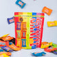Tonys Chocolonely Assorted Chocolate Candy Pieces, Belgian Milk & Dark Chocolate, Caramel Sea Salt, Almond Sea Salt, Honey Almon