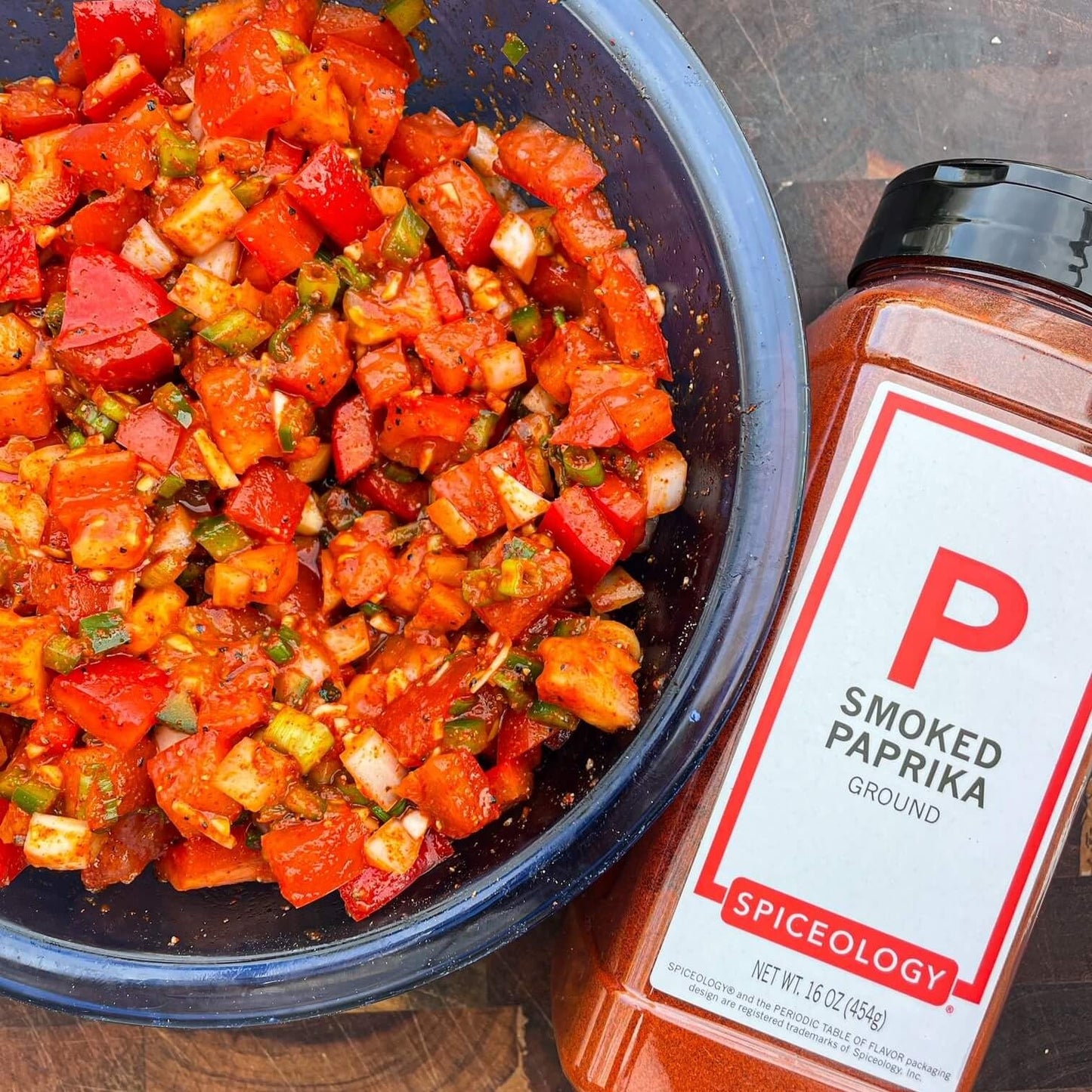 Spiceology Smoked Paprika Powder, 16 oz, 1 lb, Non-GMO, Gluten-Free