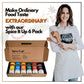 My Secrets Peggys Food Spice It Up Pack Seasoning Jars Set Of 6 - Ultimate Kitchen Seasoning Set For Grilling Roasting Or Baking