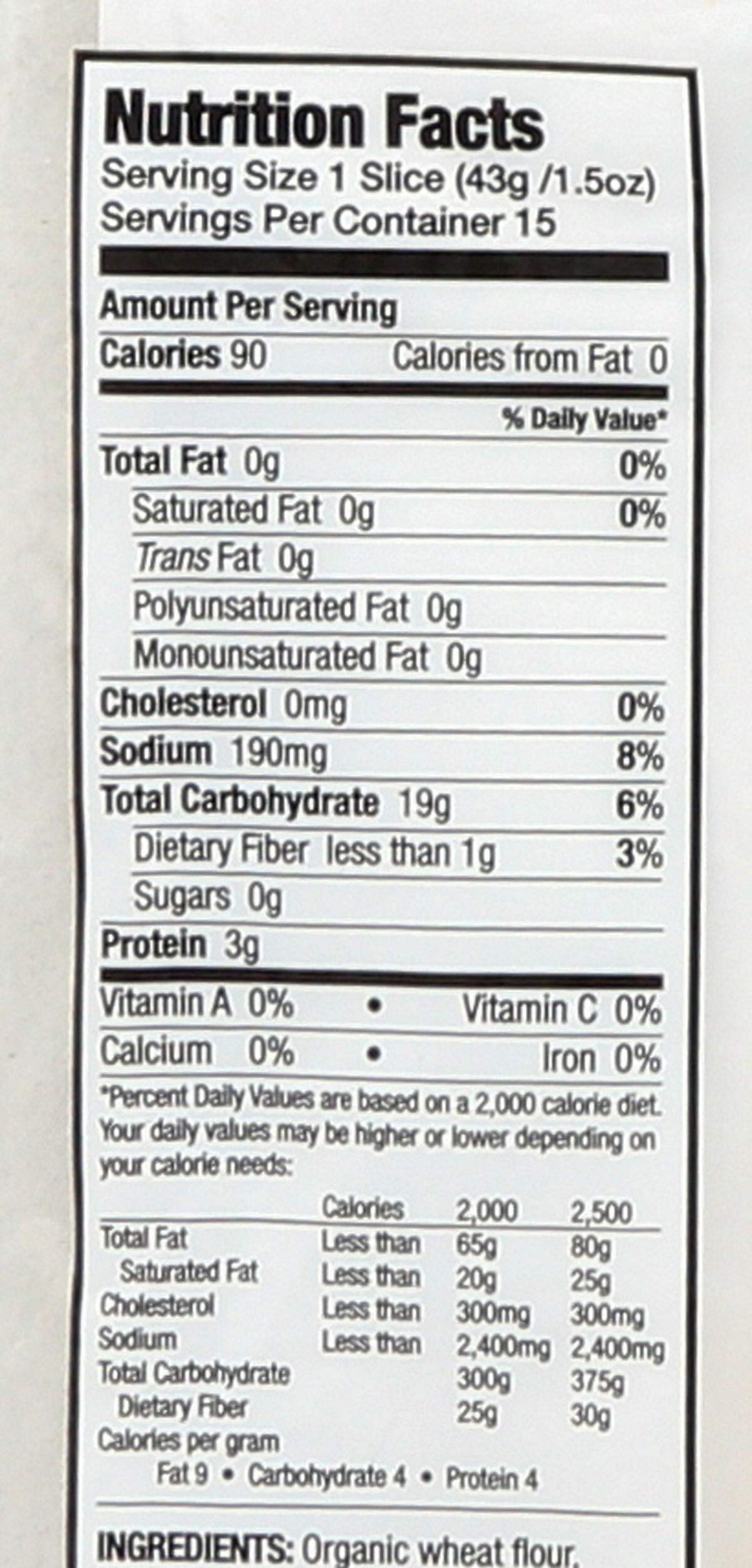 Rudis Organic Bakery Rocky Mountain Sourdough Bread, 22 oz (Frozen)