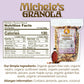 Micheles Granola Muesli, Toasted Muesli, Gluten Free, No Refined Sugar & Non-GMO, 2.25 LB Bulk Bag