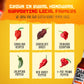Chile Lengua de Fuego BHUTILA FIRE Super Hots Hot Sauce - Sour Orange, Smoked Scotch Bonnet, Jalapeno - Pack of 1 - Red