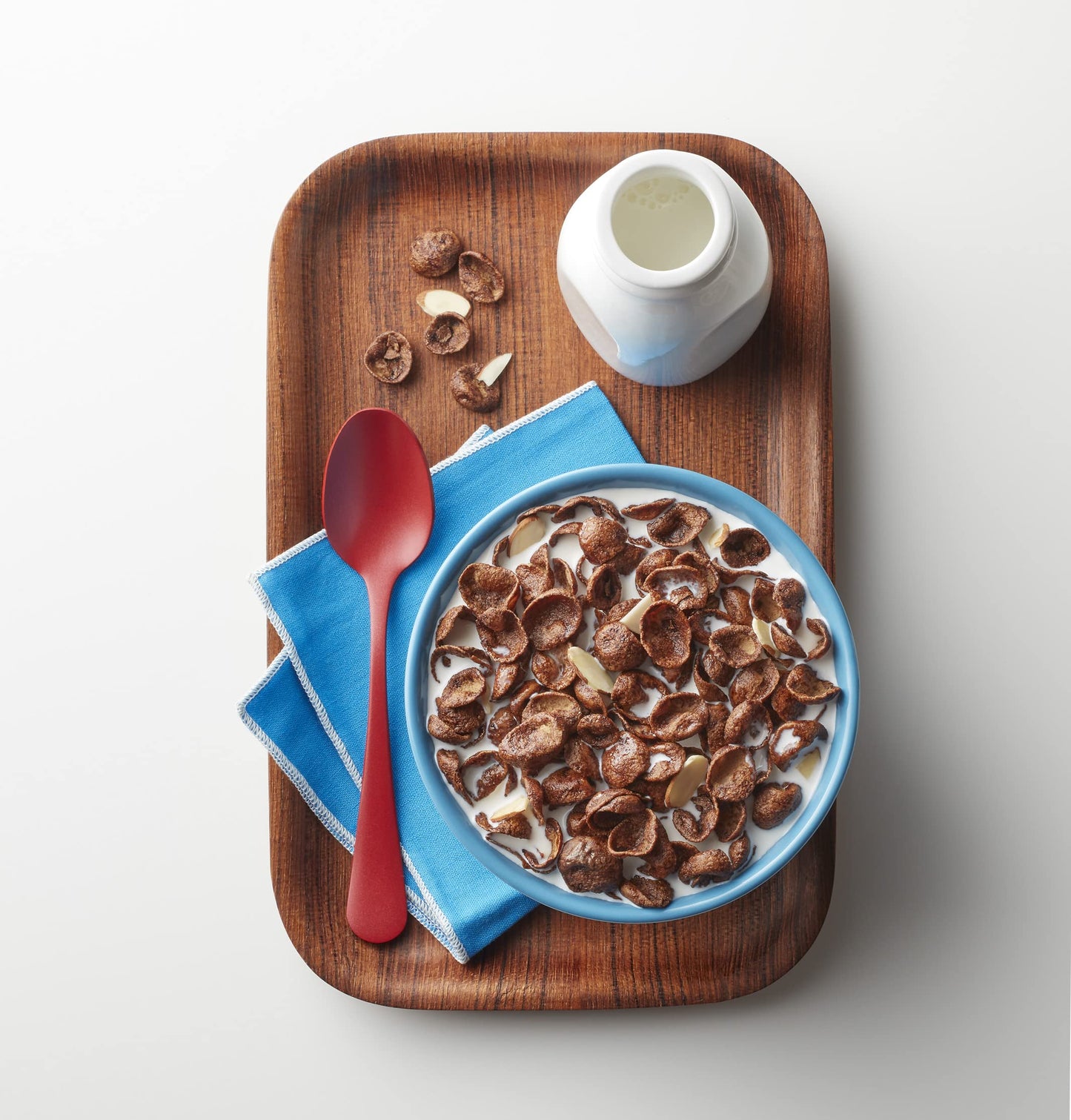Post Premier Protein Chocolate Almond Cereal, Chocolatey Protein Cereal Flakes With Sliced Almonds, Contains 20G Of Protein Per Serving, 9 Oz Box