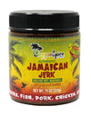 Reggae Spice Jamaican Jerk Seasoning Authentic Wet Rub Marinade Sauce - Perfect For Beef Pork Chicken Seafood And Vegetables - 1