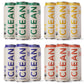 CLEAN CAUSE Organic Yerba Mate Tea Variety Pack, 12-Pack Case, Non-Carbonated, 15.5oz Cans, 160mg Caffeine