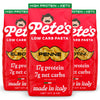 Pete'S Pasta Variety Pack 8Oz - Penne, Rotini, Elbow - 7G Low Carb Pasta, 17G High Protein Pasta - Authentic Italian Keto Pasta