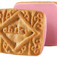 Chiky Strawberry Fudge Cookies, Crunchy & Sweet, Smooth Cream Center, Crispy Texture That Melts In Every Bite, 16.9 Ounces, 1 Box Contains 3 Bags, Each With 12 Individual Packs.