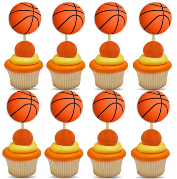 Seyal Basketball Cupcake Topper