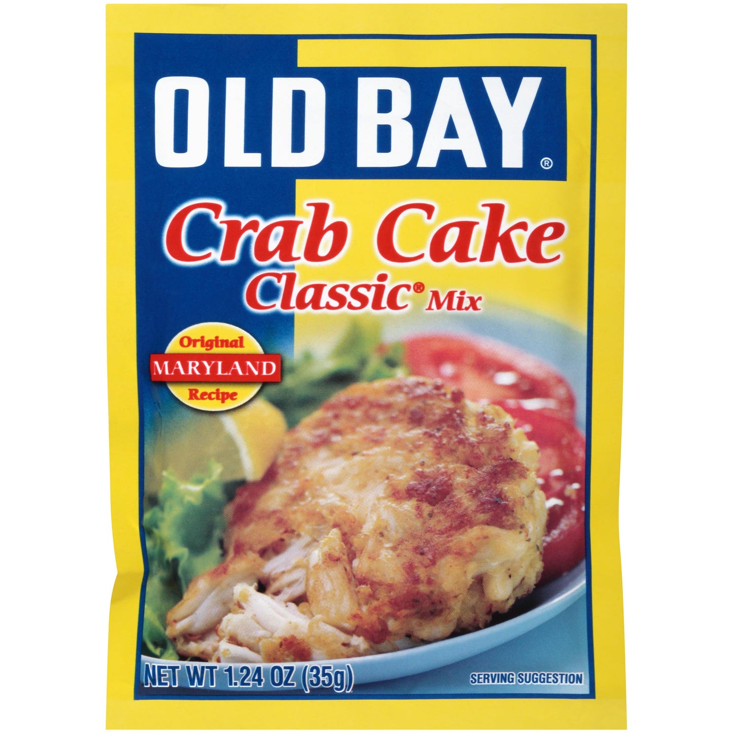 OLD BAY Crab Cake Classic Mix, 1.24 oz (Pack of 6)