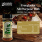 Everglades Rub Seasoning - Sweet & Spicy Blend for Pork, Beef, Poultry - 6 oz Dry Marinade for smoky aroma & Grilling