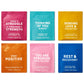 Thoughtfully Gourmet, Sending Positive Vibes Tea Gift Set, Tea Sampler Includes 6 Flavors Of Tea With Uplifting Quotes, Great Ge