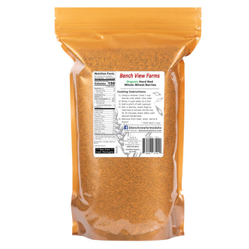 Organic Hard Red Wheat Berries - 3Lbs