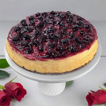 Andy Anand's Traditional Blueberry Cake 9    - Freshly Baked Birthday Cake For Delivery - Slowly Savor Quality for an Amazing Ex