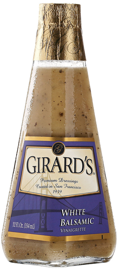 Girards White Balsamic Vinaigrette Dressing, 12 Ounce