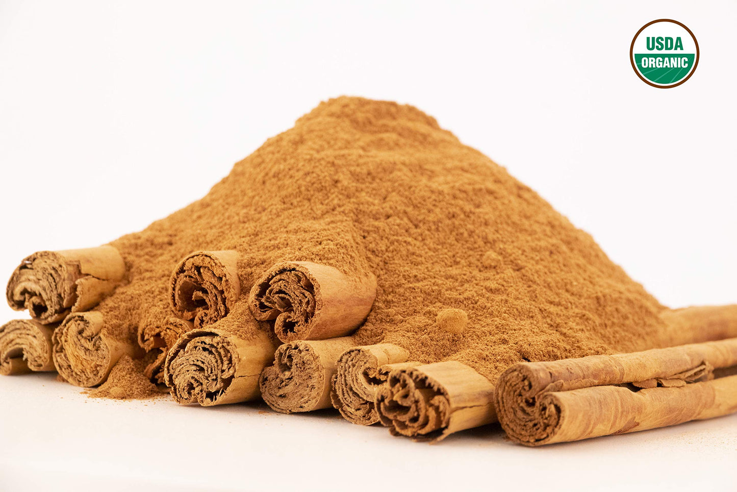 U.S. Wellness Naturals Ceylon Cinnamon Powder 100% Organic Gluten Free Non-GMO 1LB