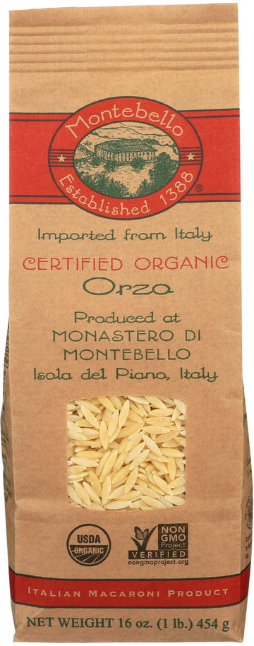 Montebello Organic Orzo, 1 Lb