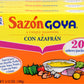 Goya Foods Sazón Seasoning With Azafran 3.52 Ounce (Pack Of 3)