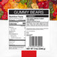 Candy Break Fruity & Sweet Six Flavor Gummy Bears 5 lbs Share Size Bag - Chewy Gummy Bulk Candy Vairety Pack - Snacks for Kids &