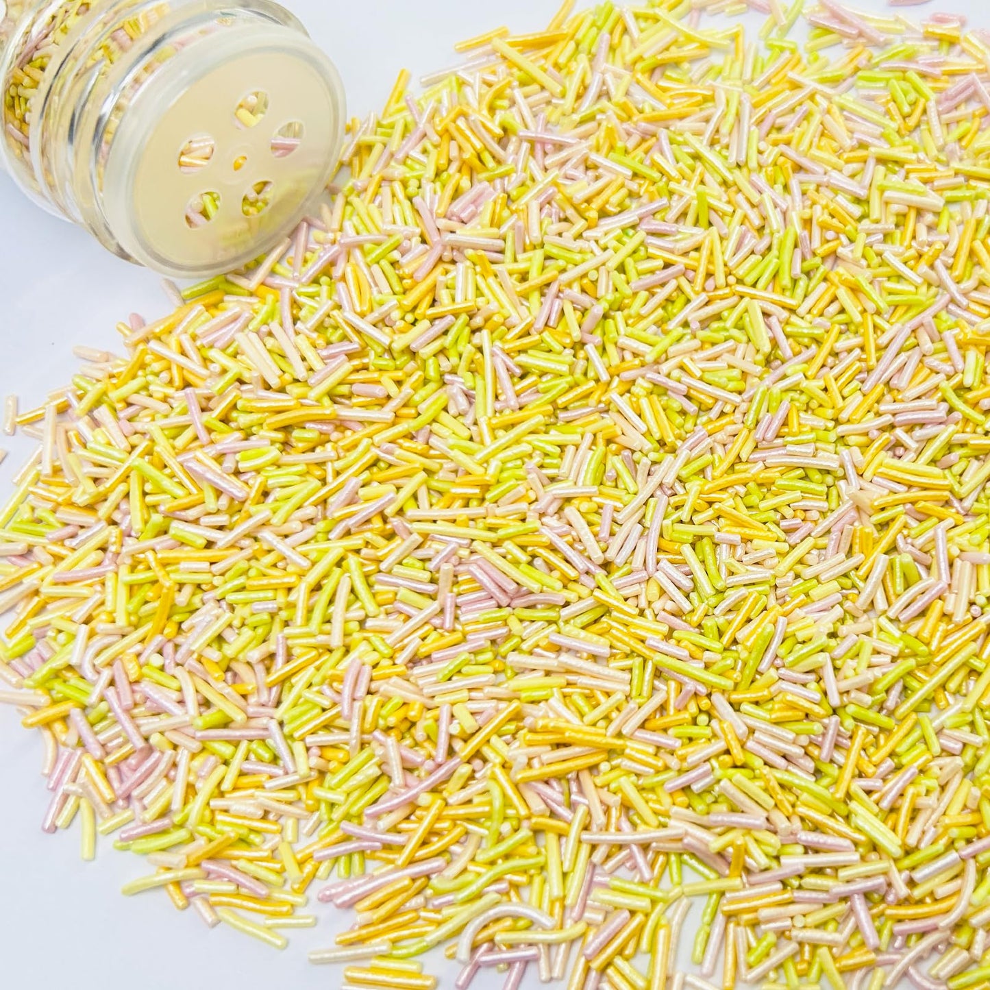 Cupcake Decorations Rainbow Sprinkles Edible Sprinkle Mix Ice Cream Toppings For Cake Decorating, Baking, Cupcakes, Cookies