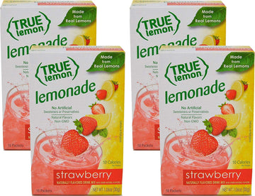 True Citrus Strawberry Lemonade , 10 Count (Pack Of 4)