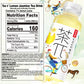 Tea Pi Iced Tea -Jasmine Green Tea, Lemon Sweet Iced Fruit Tea Bottles, Real Juice, -16.9 Fl Oz, 500Ml, 15 Pack