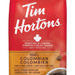 Tim Hortons 100% Colombian Dark Medium Roast Fine Grind Coffee 300G