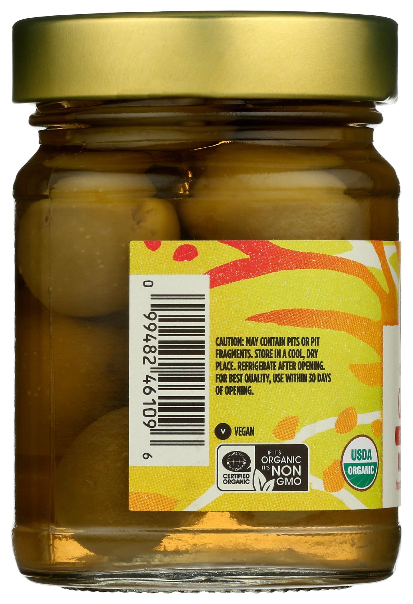 Whole Foods Market, Organic Garlic Stuffed Olives, 4.23 Oz