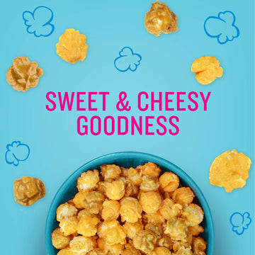 Angies BOOMCHICKAPOP Caramel & Cheddar Popcorn Mix, 6 oz. (Pack of 12)