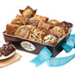Happy Birthday Gift Basket Filled With Indiviually Wrapped Fresh Brownies And Cookies Assorted Toppings And Flavors Perfect For Her Him Friends Associates