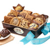 Happy Birthday Gift Basket Filled With Indiviually Wrapped Fresh Brownies And Cookies Assorted Toppings And Flavors Perfect For Her Him Friends Associates