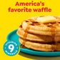 Eggo Frozen Waffles, Frozen Breakfast, Breakfast Food, Family Pack, Buttermilk, 29.6oz Box (24 Waffles)