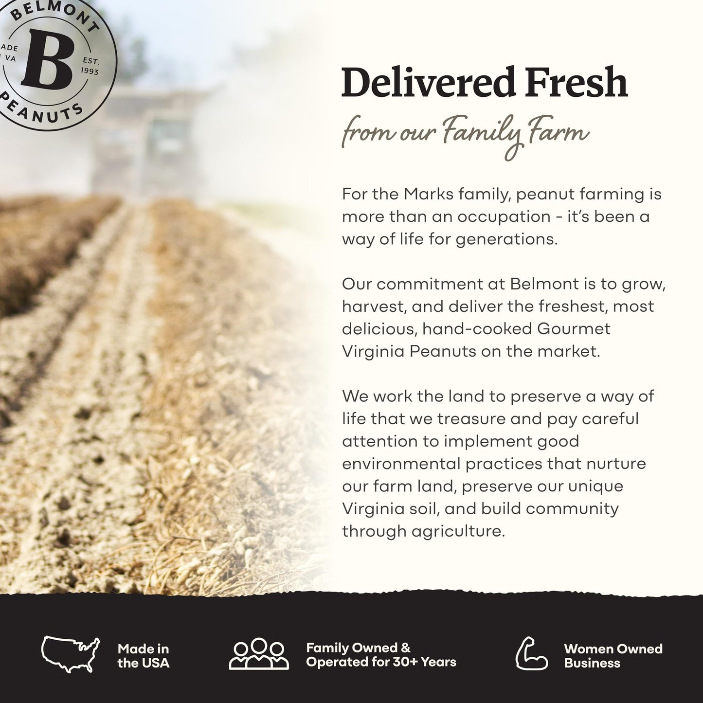 Belmont Peanuts Gourmet Maple spirit-inspired flavor Butter Toffee Mixer, 18 oz, Simple Ingredients, No Preservatives, Hand Seasoned