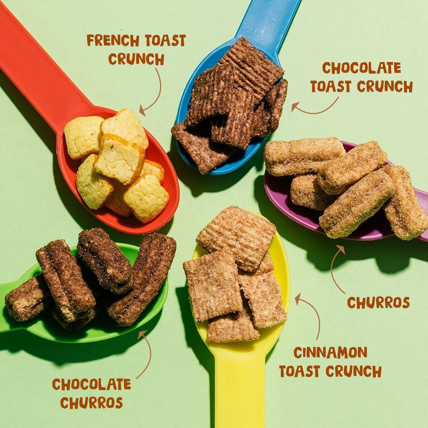 Cinnamon Toast Crunch, Breakfast Cereal, Cinnamon Sugar Squares, 27 oz (Pack of 8)